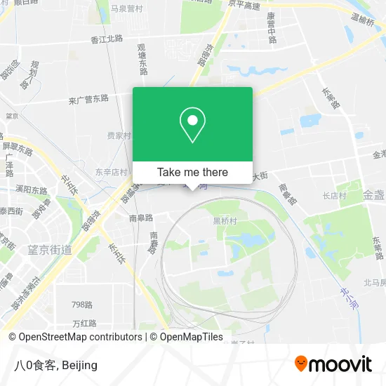 八0食客 map
