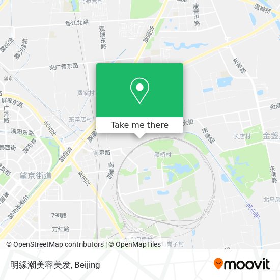 明缘潮美容美发 map