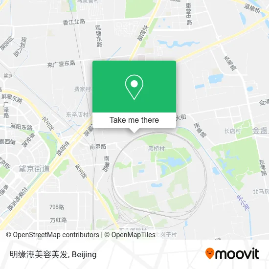 明缘潮美容美发 map
