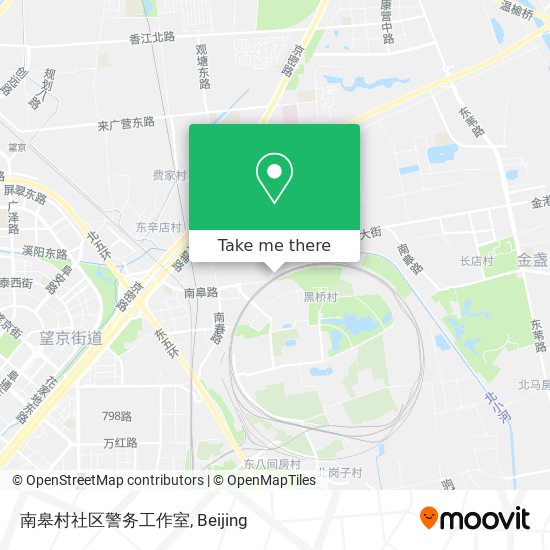 南皋村社区警务工作室 map