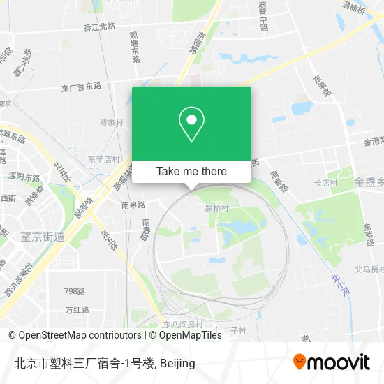 北京市塑料三厂宿舍-1号楼 map