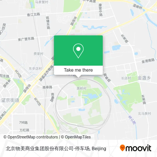 北京物美商业集团股份有限公司-停车场 map