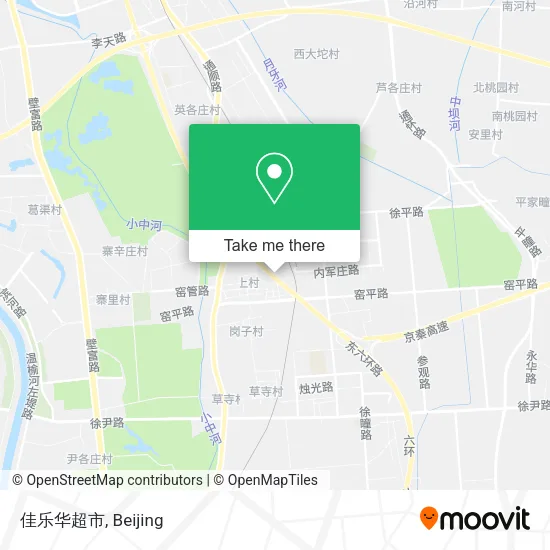 佳乐华超市 map