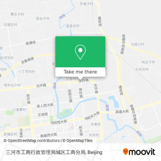 三河市工商行政管理局城区工商分局 map