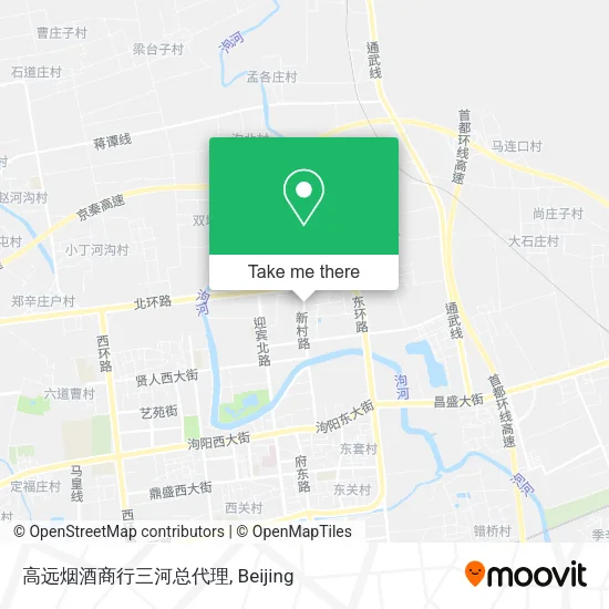 高远烟酒商行三河总代理 map