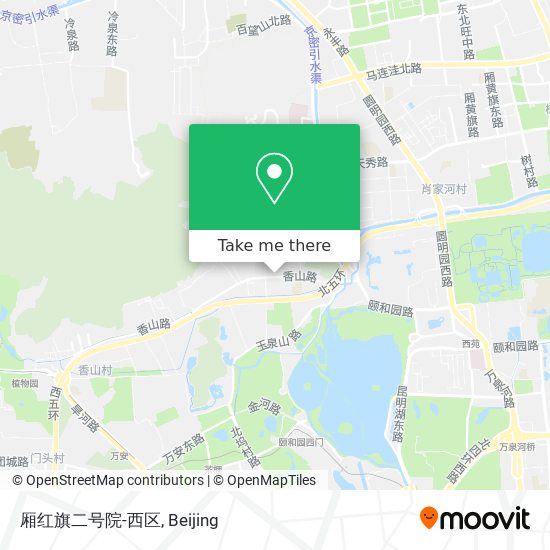 厢红旗二号院-西区 map