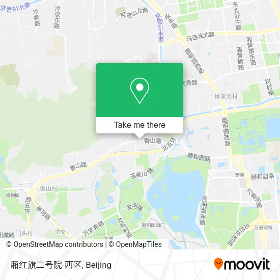 厢红旗二号院-西区 map