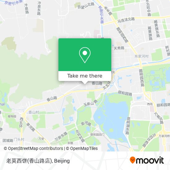 老莫西饼(香山路店) map