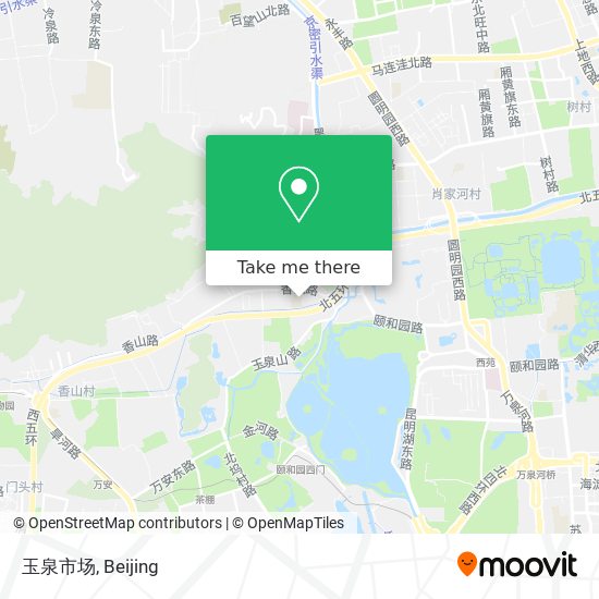 玉泉市场 map