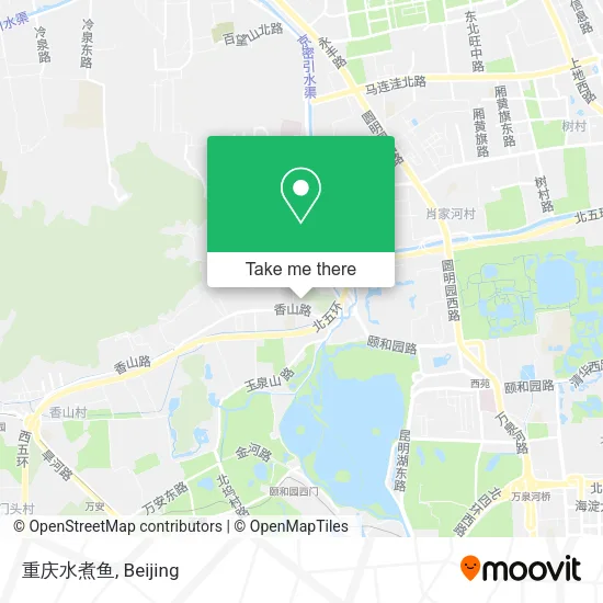 重庆水煮鱼 map
