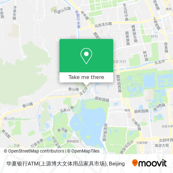 华夏银行ATM(上源博大文体用品家具市场) map