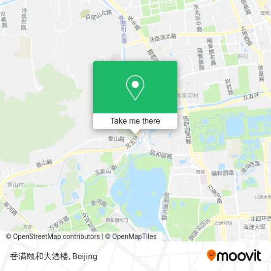 香满颐和大酒楼 map
