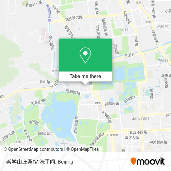 崇学山庄宾馆-洗手间 map