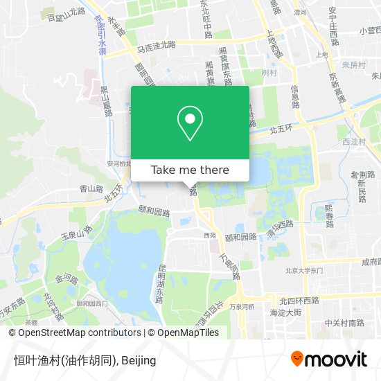 恒叶渔村(油作胡同) map