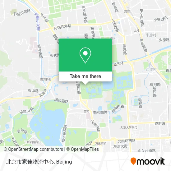 北京市家佳物流中心 map