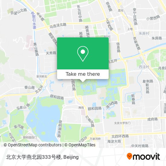 北京大学燕北园333号楼 map