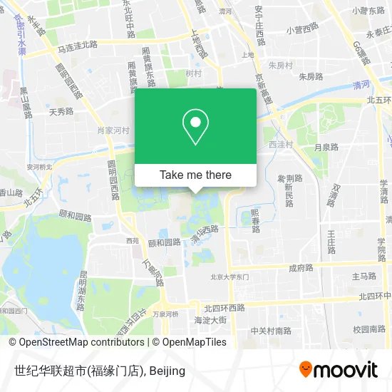 世纪华联超市(福缘门店) map