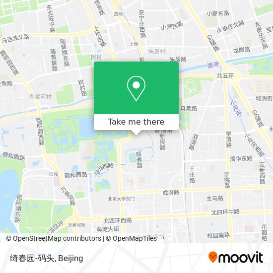 绮春园-码头 map
