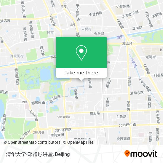 清华大学-郑裕彤讲堂 map