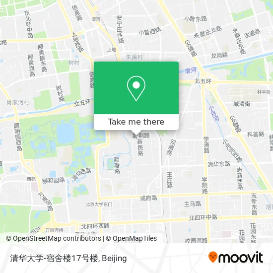 清华大学-宿舍楼17号楼 map