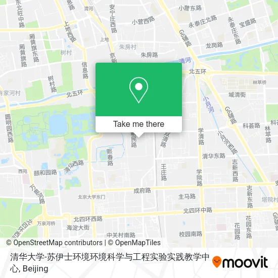 清华大学-苏伊士环境环境科学与工程实验实践教学中心 map
