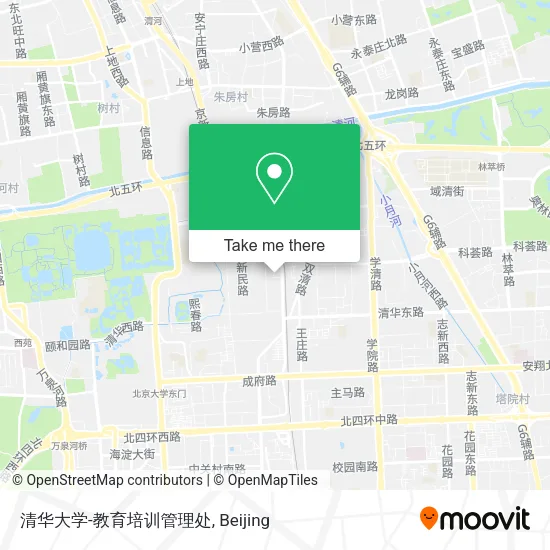 清华大学-教育培训管理处 map