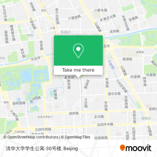 清华大学学生公寓-30号楼 map