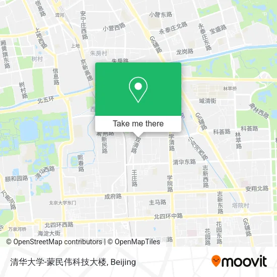 清华大学-蒙民伟科技大楼 map