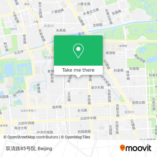 双清路85号院 map