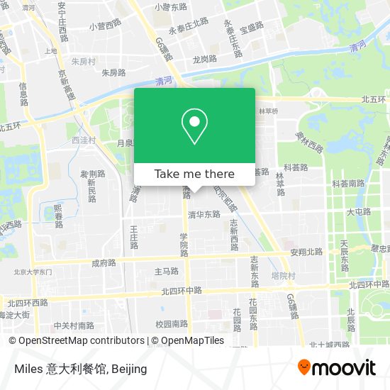 Miles 意大利餐馆 map