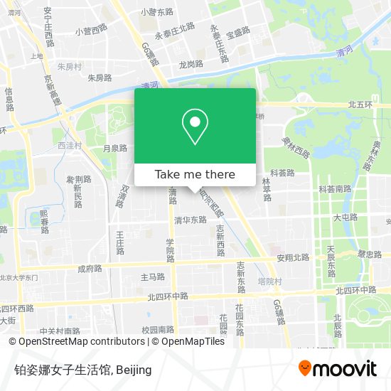 铂姿娜女子生活馆 map