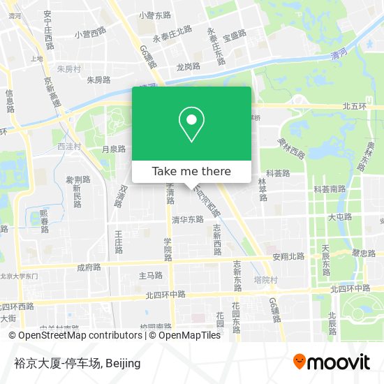 裕京大厦-停车场 map