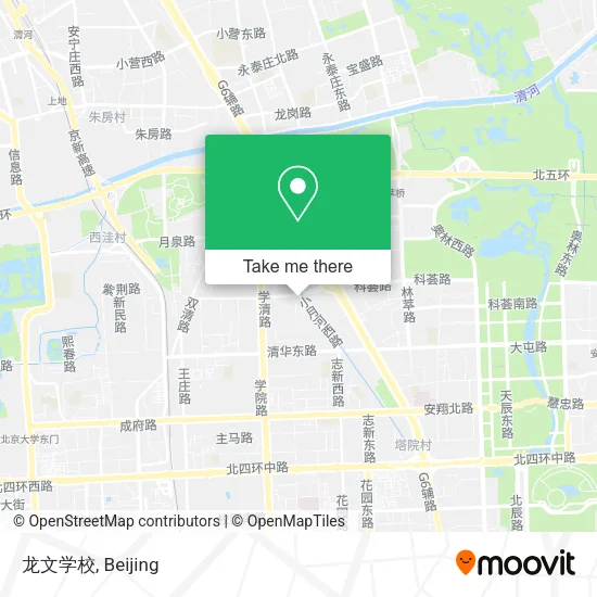 龙文学校 map