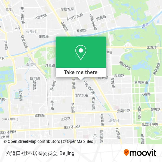 六道口社区-居民委员会 map