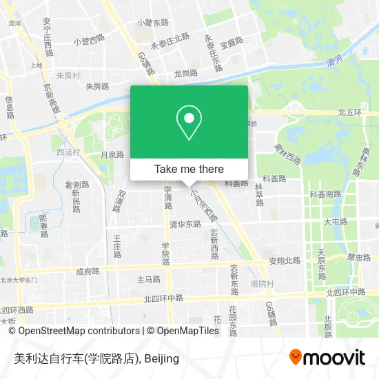 美利达自行车(学院路店) map