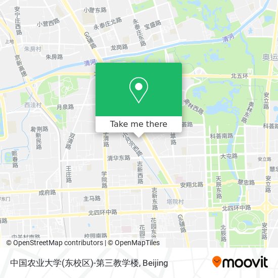中国农业大学(东校区)-第三教学楼 map