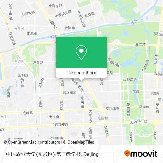 中国农业大学(东校区)-第三教学楼 map