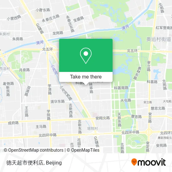 德天超市便利店 map