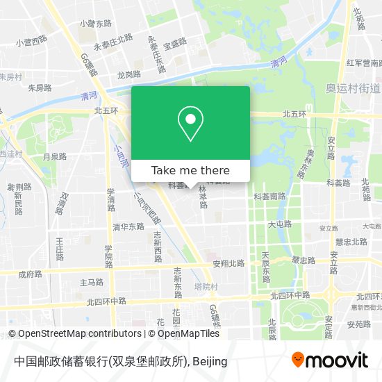 中国邮政储蓄银行(双泉堡邮政所) map