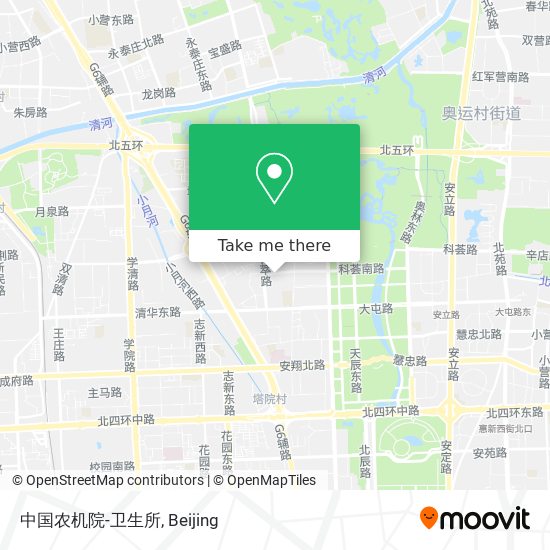 中国农机院-卫生所 map