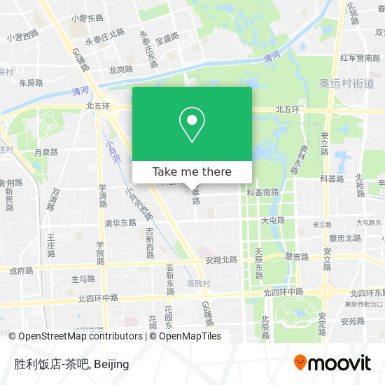 胜利饭店-茶吧 map