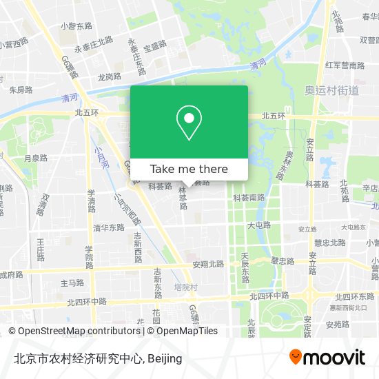 北京市农村经济研究中心 map