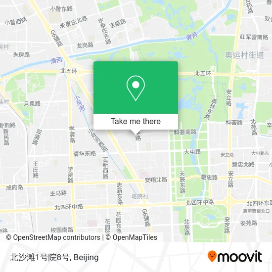 北沙滩1号院8号 map