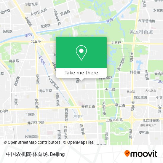 中国农机院-体育场 map