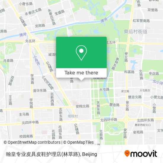 翰皇专业皮具皮鞋护理店(林萃路) map