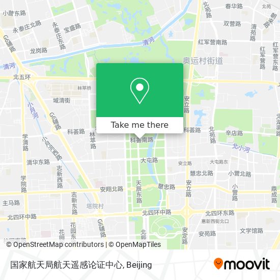 国家航天局航天遥感论证中心 map