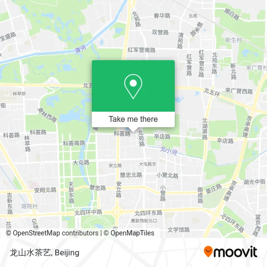 龙山水茶艺 map