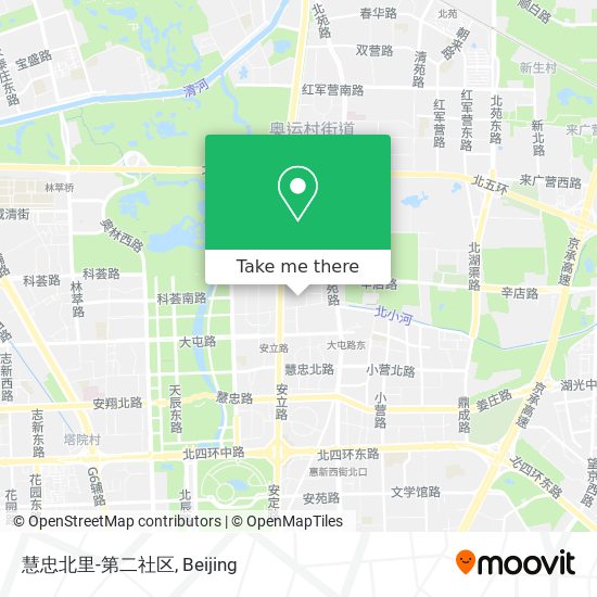慧忠北里-第二社区 map