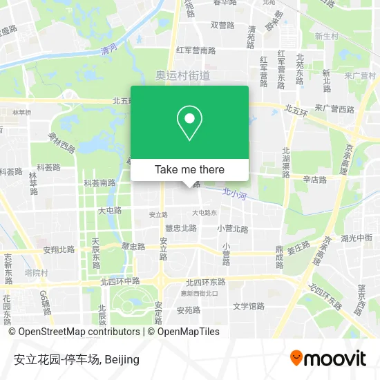 安立花园-停车场 map