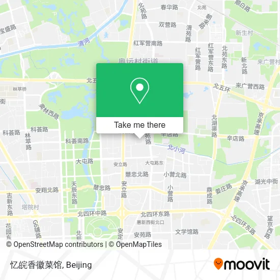 忆皖香徽菜馆 map